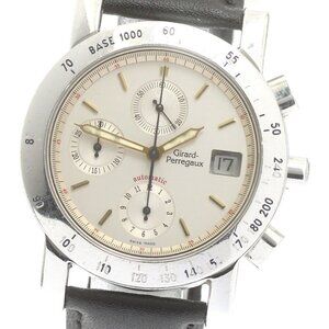 GIRARD PERREGAUX Gold Plated7000 7050 Chronograph Automatic Men's Watch_867655